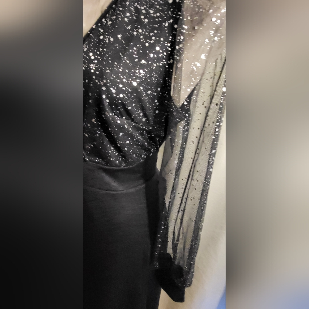 Aero Black nigth dress. Size 1XL - Picture 5 of 5
